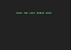 The Last Ninja